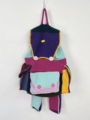 Rucsac tricotat Hand made