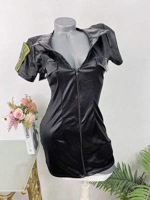 Lenjerie intima imitatie piele Leg avenue S-M