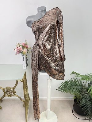 Rochie cu strasuri  S