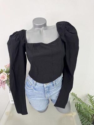 Bluza deosebita elastica Pink Vanilia M