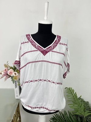 Tricou tip fluture 100% viscoza Cecil XS-S