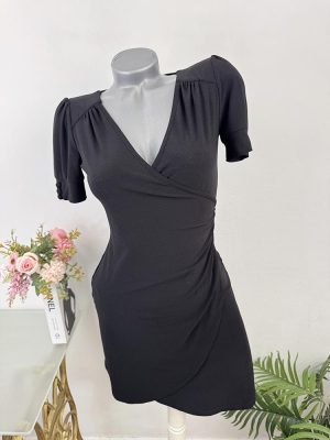 Rochie neagra elastica Rinascimento S