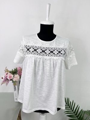 Tricou cu dantele  XS