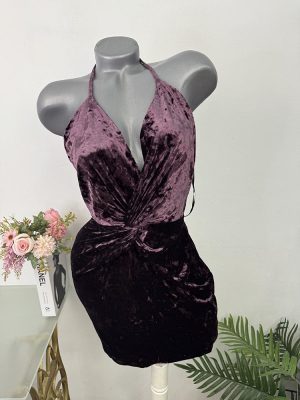 Rochie catifea Zara S