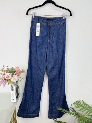 Blugi evazati pret eticheta 70 euro Sisley 25